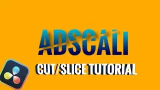 SLICING TEXT ANIMATION IN DAVINCI RESOLVE FUSION