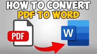 How To Convert PDF to WORD 2023 | 2 Ways to Convert PDF to WORD