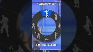 Fortnite Fantasy Faceoff Emote Gameplay!