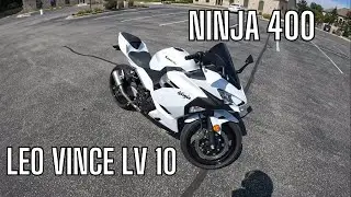 Ninja 400 Leo Vince Exhaust Is LOUD!