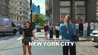 [Full Version] New York Manhattan Summer Travel - SoHo, Broadway, Little Italy, Nolita, Lafayette 4K