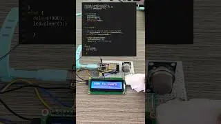 Interfacing smoke detector with ESP32 using an LCD Display  #smokedetector  #lcdi2c #electronics