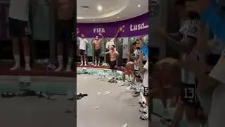 Messi Celebrates with teammates 🇦🇷  after Mexico 🇲🇽  wins#worldcup