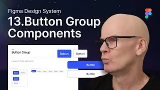 Figma Design System: 13.Button Group Components