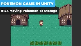 Make A Game Like Pokemon in Unity | #124 - Moving Pokemon between storage and party