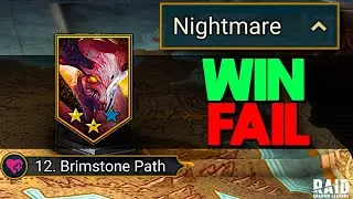 We Met our Match in the Nightmare Campaign Challenge - Raid Shadow Legends