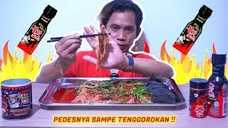 GOKILL‼ MAKAN JAMUR ENOKI PEDESNYA GA ADA AKHLAK 🥵