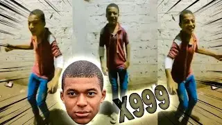 Mbappé's dance full meme template