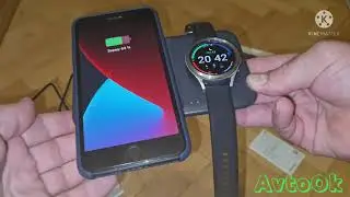 Беспроводная зарядка Samsung EP-P 4300. Это подарок при покупке часов Samsung Galaxy Watch 4 Classic