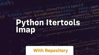 python itertools imap