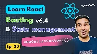 React Routing and Context (useContextOutlet) - Best Way🔥