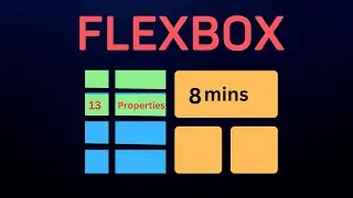 Master CSS Flexbox in 7 Mins | CSS Flexbox Tutorial