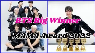 BTS Big Winner in MAMA 2022 #bts #btsarmy #mamaawards2022 #btsforever