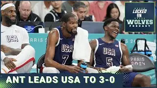 Minnesota Timberwolves' Anthony Edwards leads Team USA to clean Group C sweep, Team Brazil up next