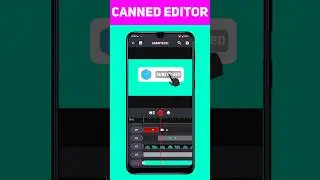 Make Subscribe Intro for YouTube channel In Canned Video Editor #shorts #videoediting #cannedEditor