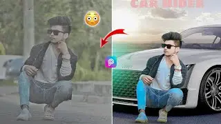 How To Car Photo Editing PicsArt New Background Photo Editing Video