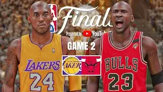 NBA DREAM FINALS | 1996 BULLS vs 2010 LAKERS GAME 2 | NBA 2K24 (PS5)