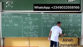 Electric Potential and Electrostatic Potential Energy | Definition, Formula, Examples and Solution.