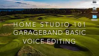 Basic editing of your voiceover audition in Apple Garageband