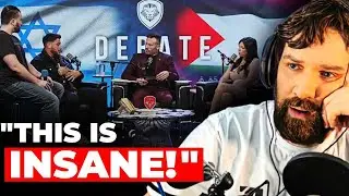 Unfair 2v1 Israel Debate DERAILS Into Insanity And Turns Destiny Pro-Palestine...