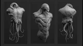 TORSOS - 3D Character Design Creation Parts for Zbrush