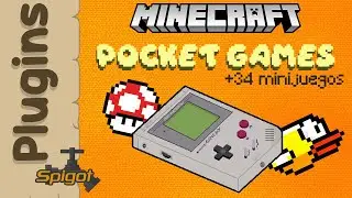 🐍Pocket Games 🐍 Tetris, flappy bird, snake y mas para tu servidor de minecraft!