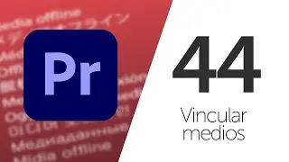 Vincular medios, Reemplazar material de archivo - 44 - Curso de Adobe Premiere Pro