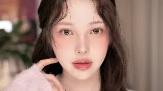 빠르고 심플하게! 🍑모노컬러 코랄 메이크업🍑 Quick & Simple Monochromatic Coral Makeup!