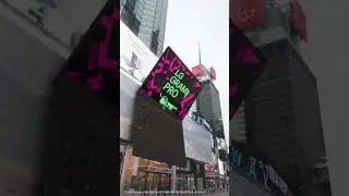 LG gram Pro : Times Square sighting | LG - 
