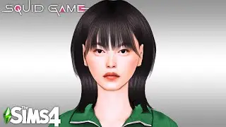 Squid Games Player 212 (Ji Yeong) - CC FOLDER & SIM DOWNLOAD | Sims 4 CAS