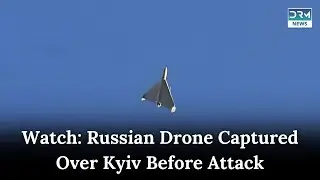 Breaking: Russian Drone Captured While Flying Over Kyiv During Hours-long Attack | AH1G