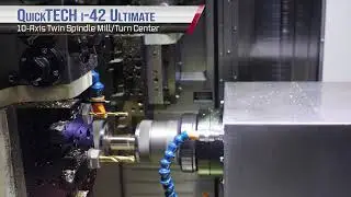 QuickTECH i-42 ULTIMATE 10-Axis Mill/Turn Demo | PMTS 2023