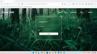 Part-01 | Make Animated Login And Registration Form In HTML, CSS & JS Tutorial for beginners