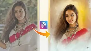 PicsArt Smudge oil painting photo editing + PicsArt Face Smooth oil painting editing tutorial 2021