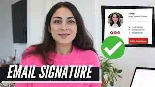 CREATE AN EMAIL SIGNATURE: How to create an email signature in minutes - for Outlook and Gmail