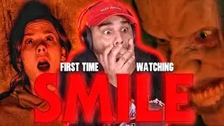 😮*SCARIEST MOVIE EVER*😁Smile (2022) FIRST TIME WATCHING REACTION - Horror