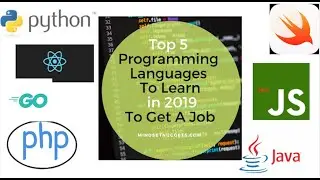 Top 5 Programming Languages To Learn in 2019 With Salary Ranges