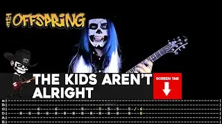 【THE OFFSPRING】[ The Kids Arent Alright ] cover by Masuka | LESSON | GUITAR TAB