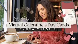 Let's Make Galentine's Day Cards on CANVA