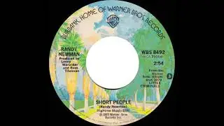 1978 HITS ARCHIVE: Short People - Randy Newman (a #1 record--stereo 45)