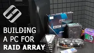 📚 How to Create a RAID 5 Array in 2021. Building a PC and Selecting Hardware for RAID 5 🖥