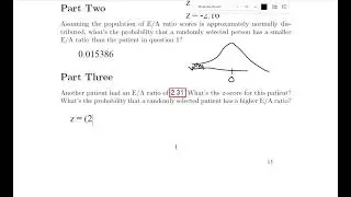 Statistics Applied Problem Three