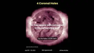 Sun News April 30, 2024. Coronal HOLES! X Flare?