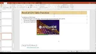 14.2 Limitations of CDS Views and need of Table Functions