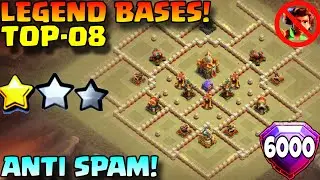 🔥Latest🔥BEST-08 Th16 Anti ROOT RIDER Legend League+War Base*WITH LINK*|Th16 Anti 2Star Base Link |