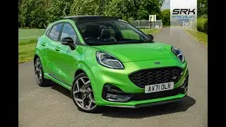 2022 Puma ST in Mean Green with Performance and Assist pack and Panoramic Glass roof srkcars.co.uk