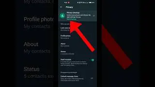 WhatsApp New Update | Privacy Checkup | New WhatsApp Update