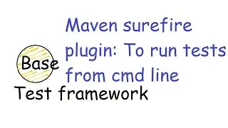 #16 Maven surefire plugin : Adding power to be able to run tests from command line