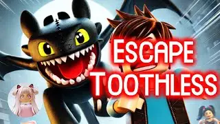 Roblox Escape Toothless All Puzzles and Keys No Death Gameplay Walkthrough [4K]