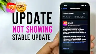 iOS Update Not Showing up in Settings | How To Fix Software Update Not Showing | Update Not showing